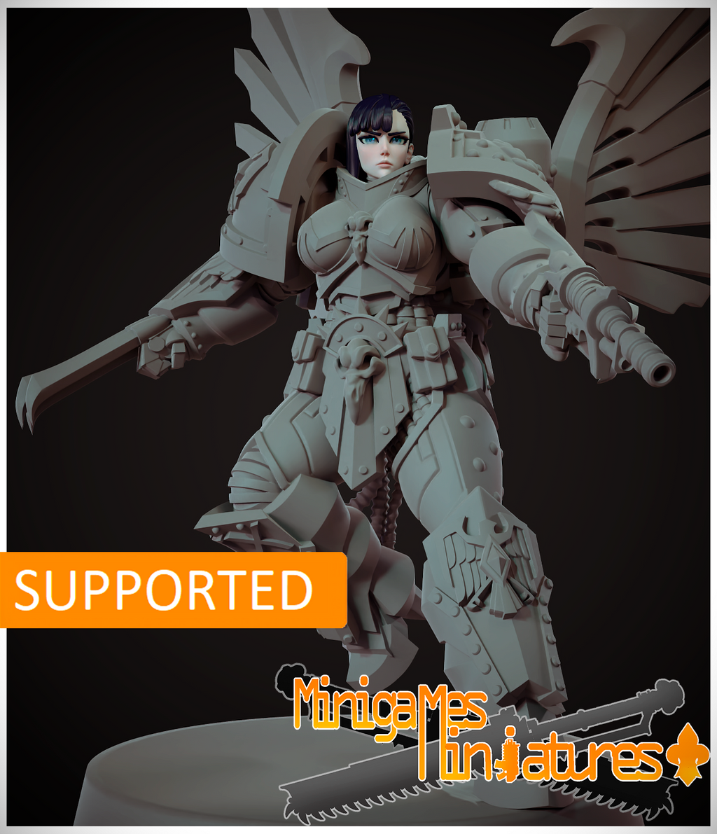 Matriarch Lady Cora 2. 3D printed mini.