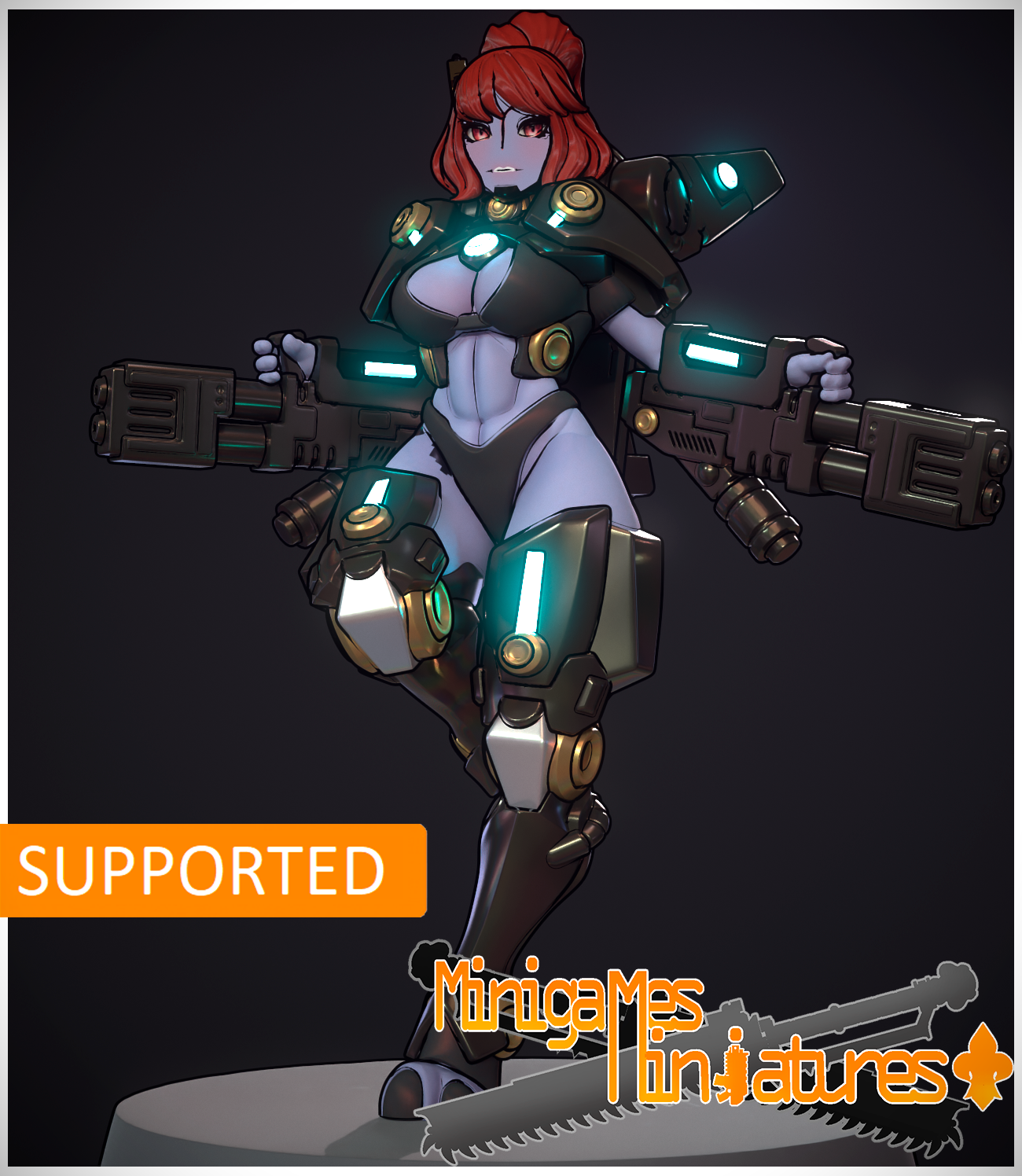 Greater Good Shadow Sun 2. 3D printed mini.