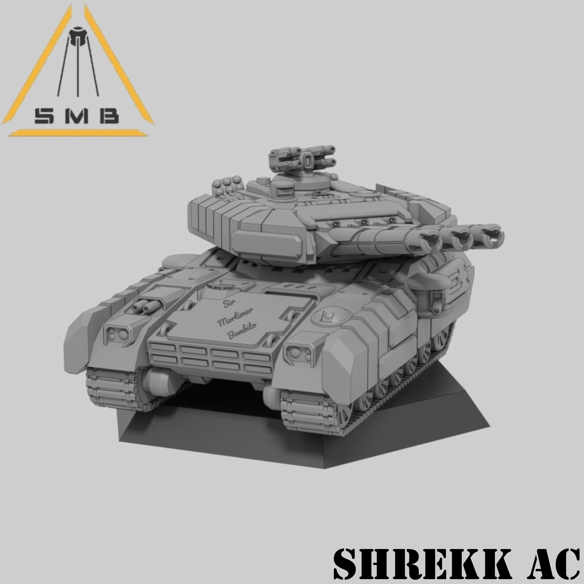 Shrekk AC Tank. 3D printed mini.