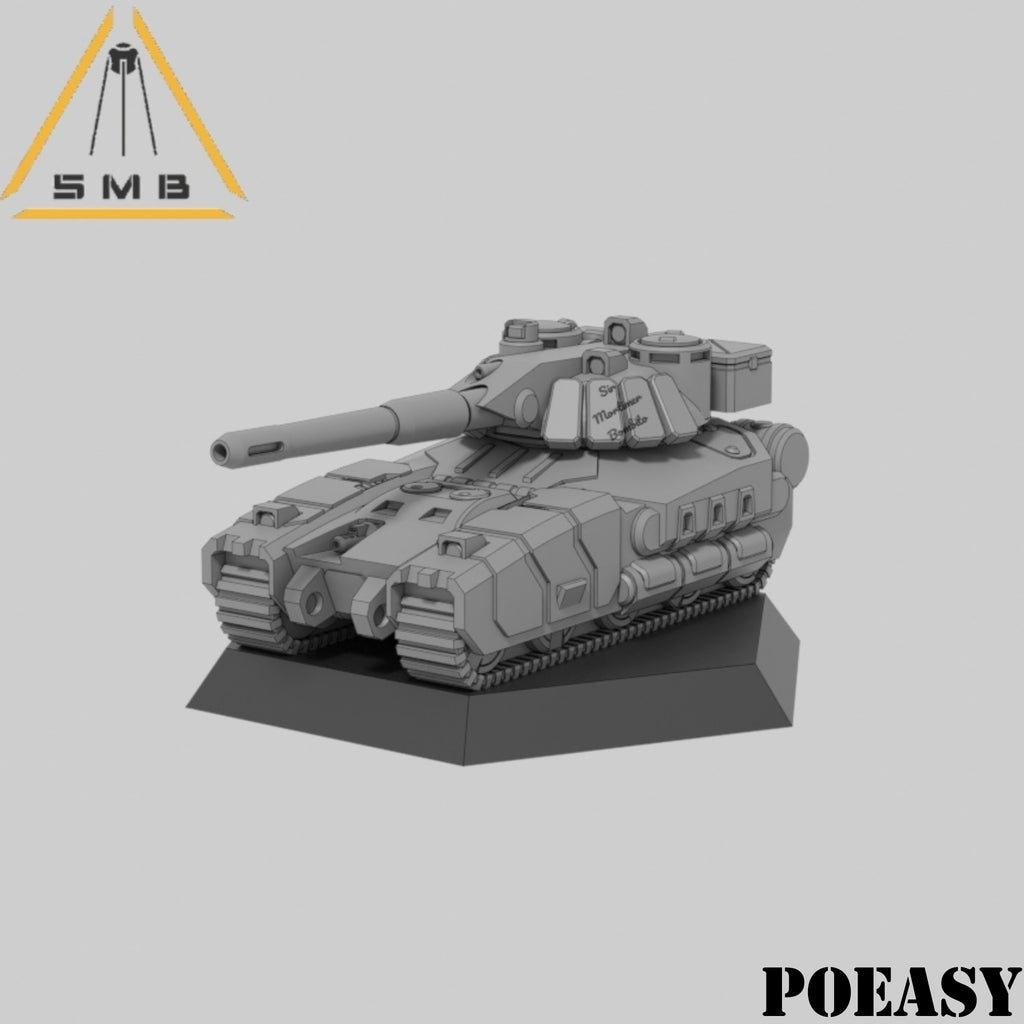 PO Easy Tank. 3D printed mini.