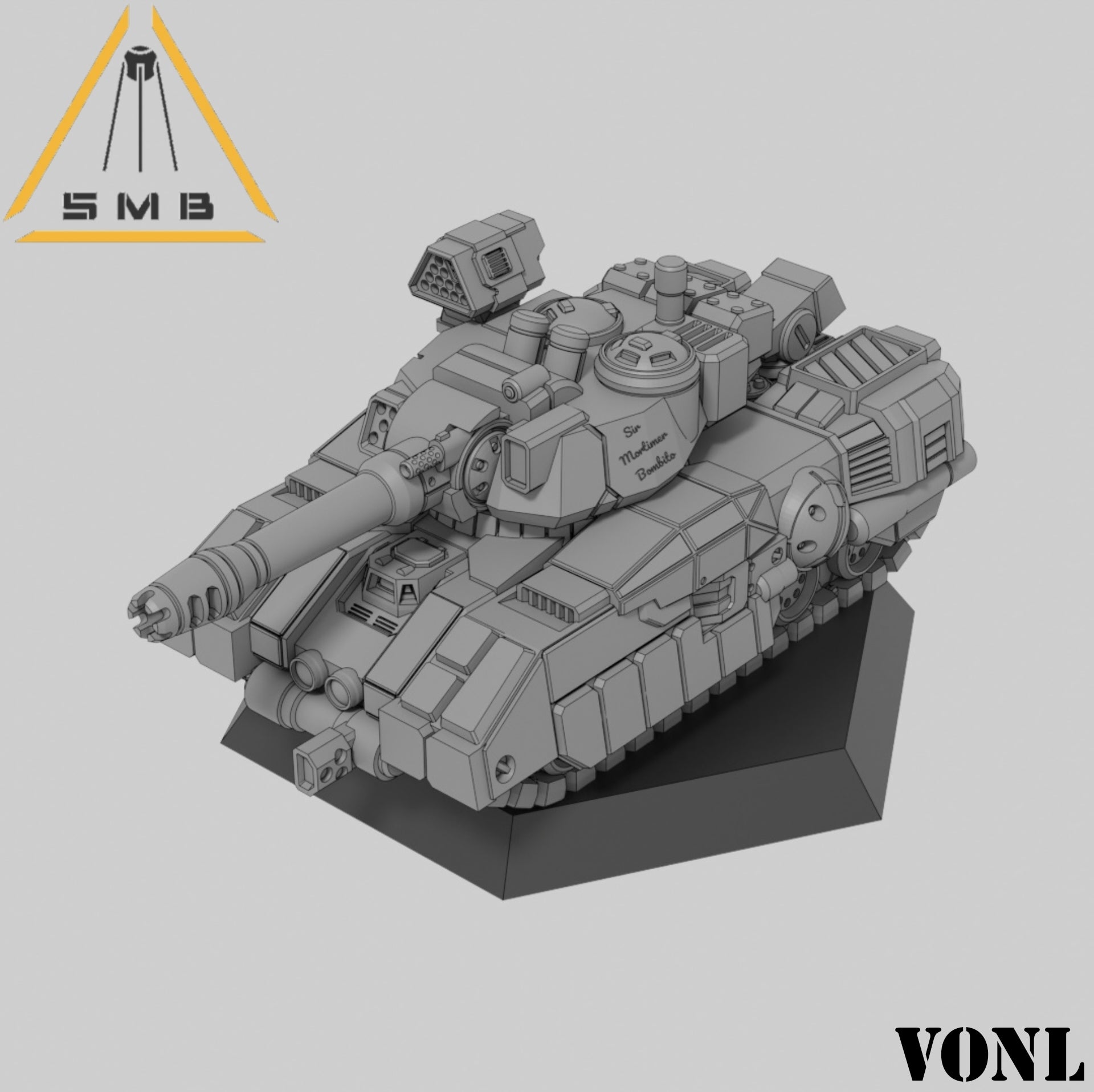 VonL Tank. 3D printed mini.