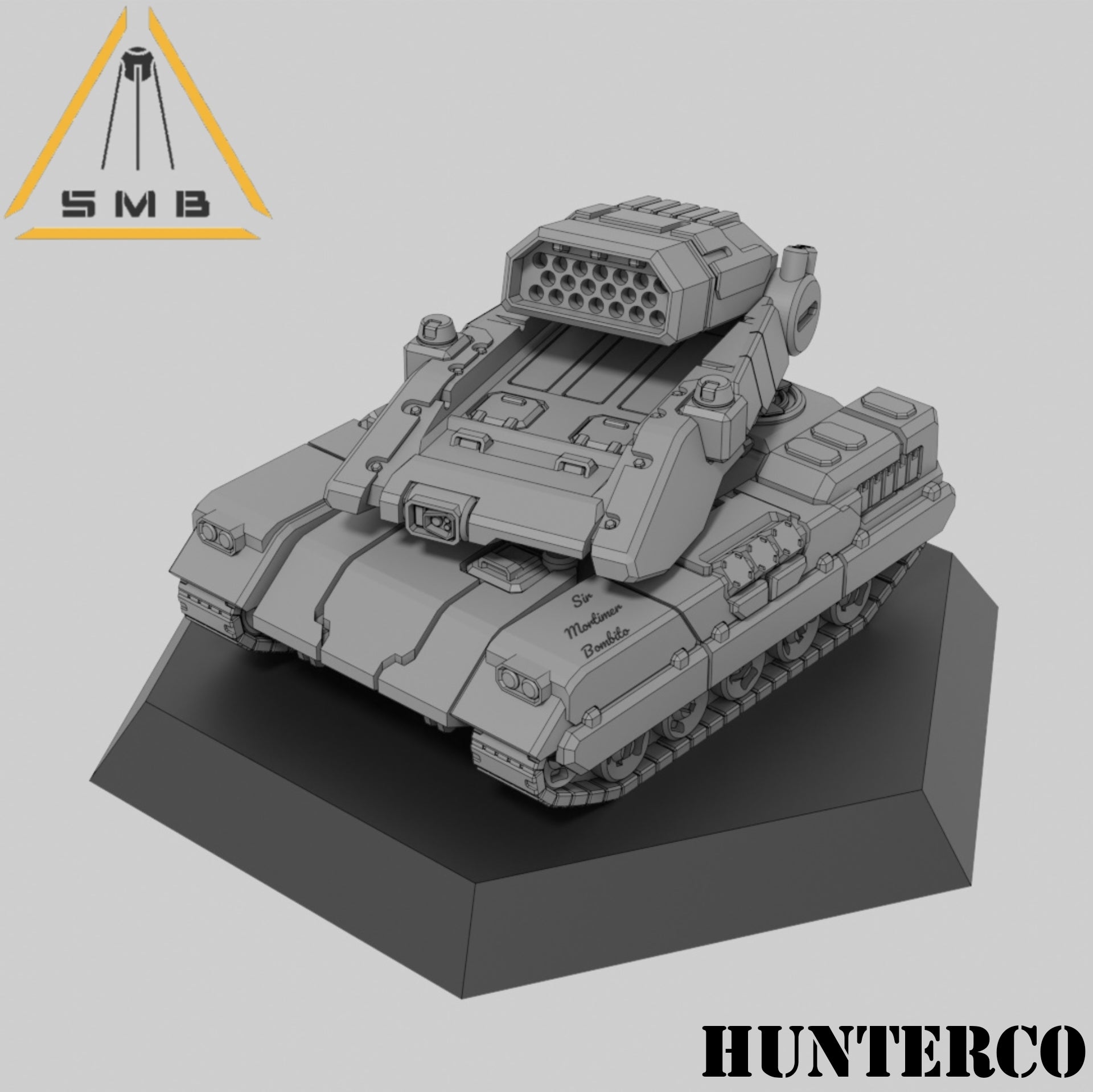 HunterCo Tank. 3D printed mini.