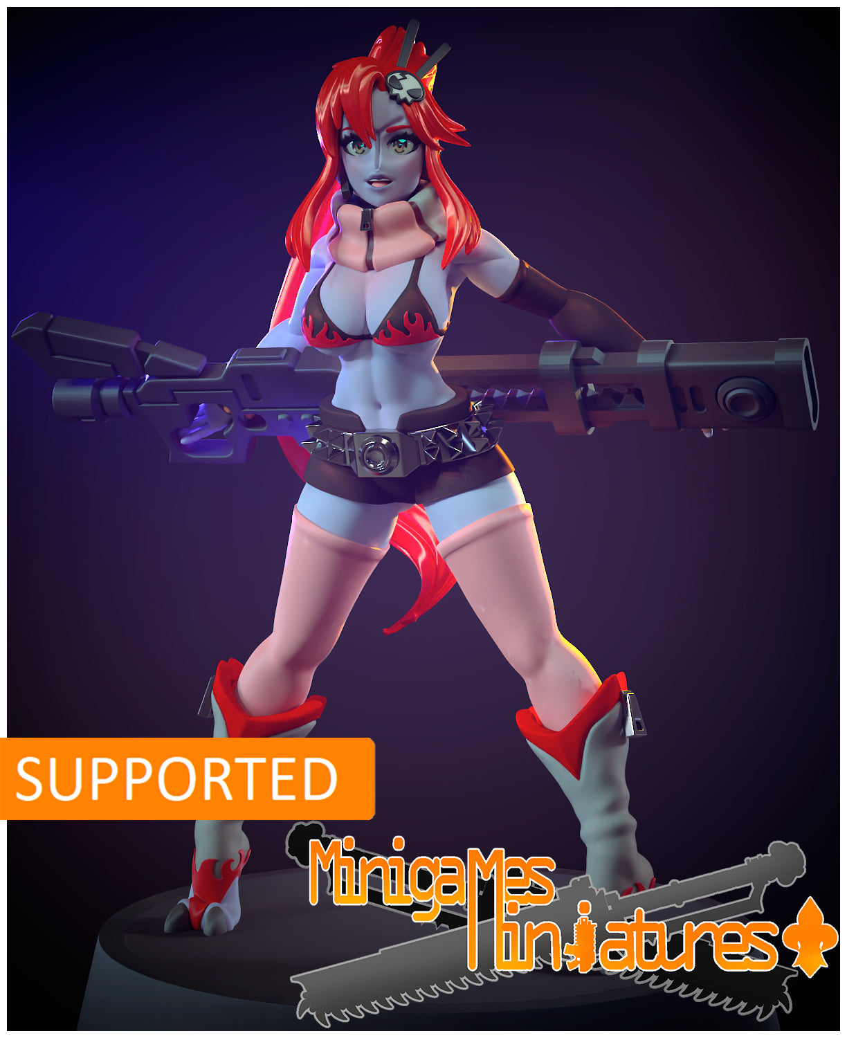 Greater Good Yoko. 3D printed mini.