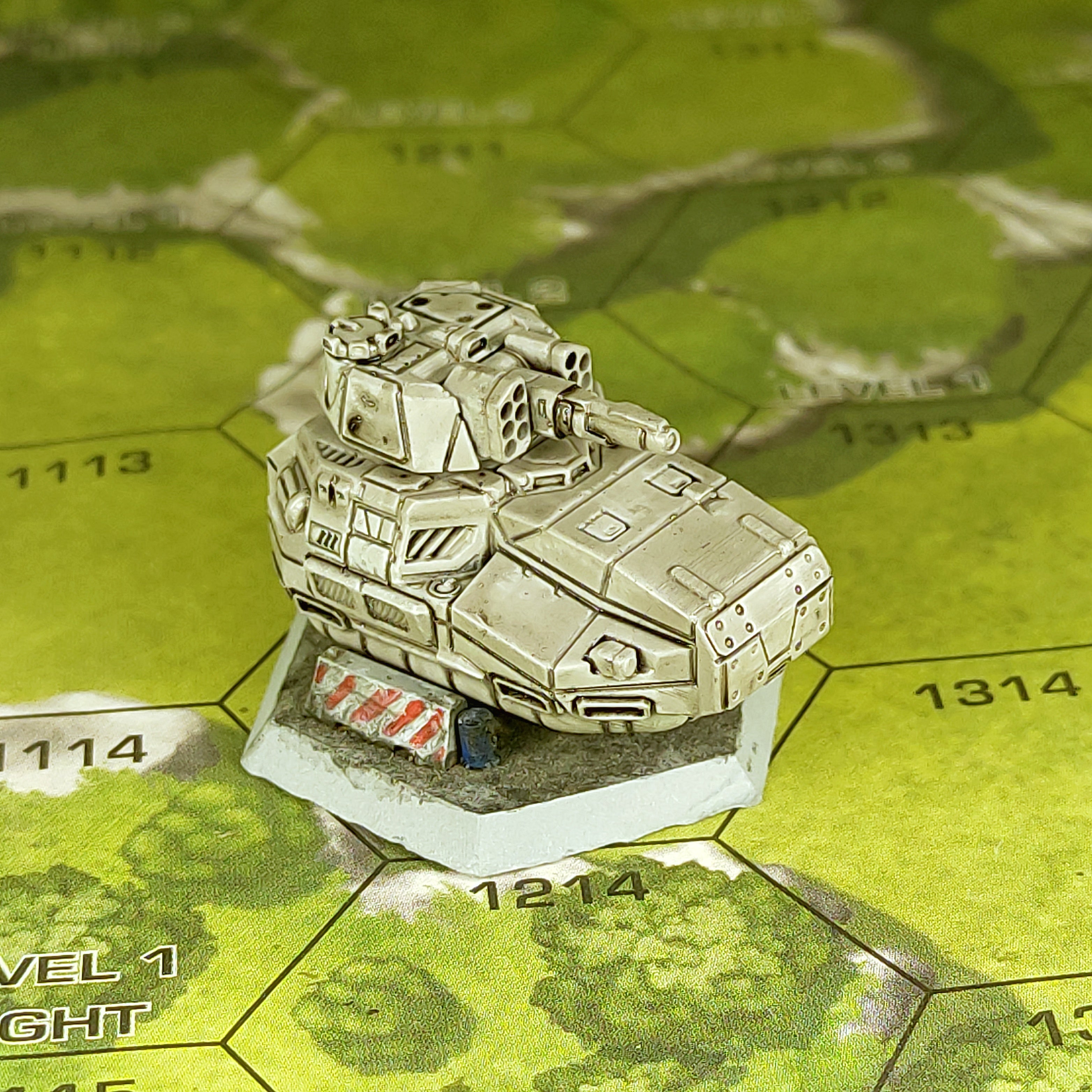 HT Flacon Hovercraft. 3D printed mini.