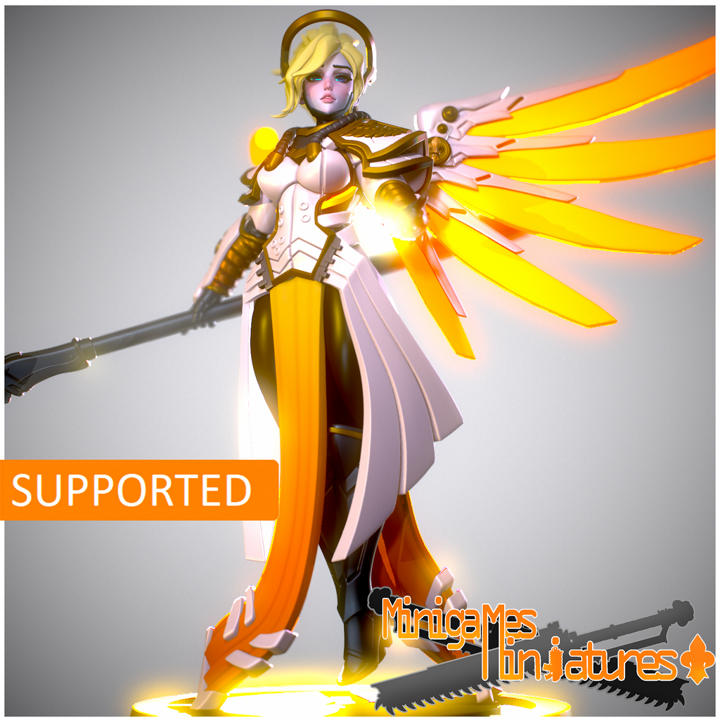 Space Nuns Sister Mercy. 3D printed mini.