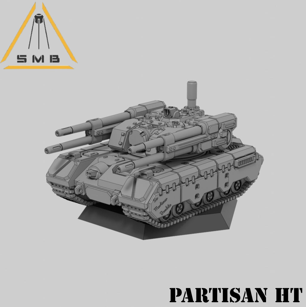 Partisan HT. 3D printed mini.