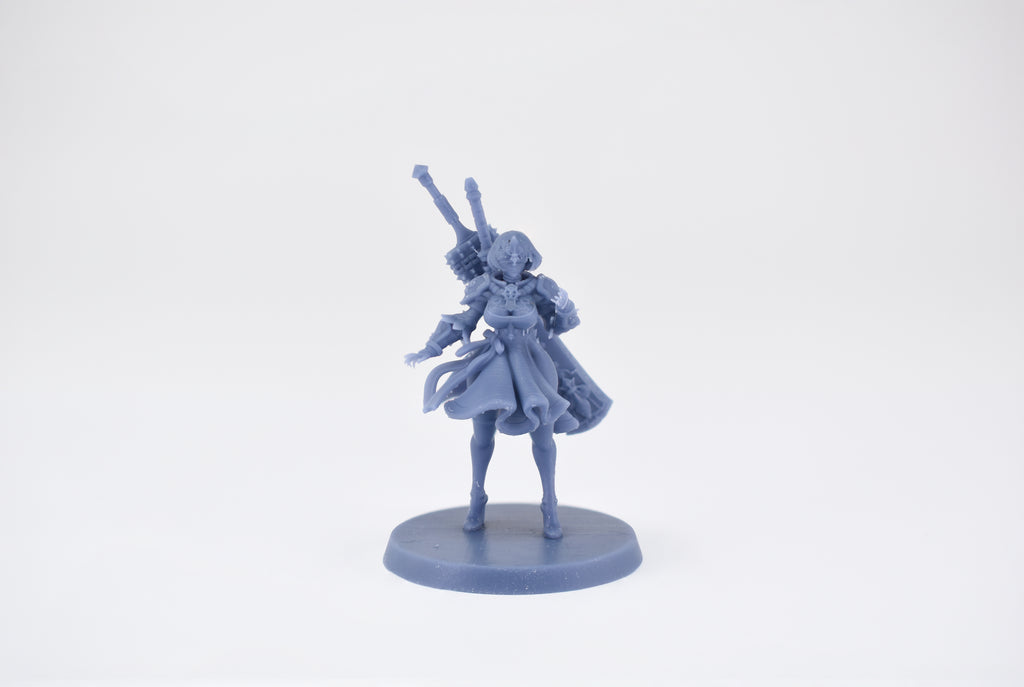Space Nuns Sister Nier 2. 3D printed mini.