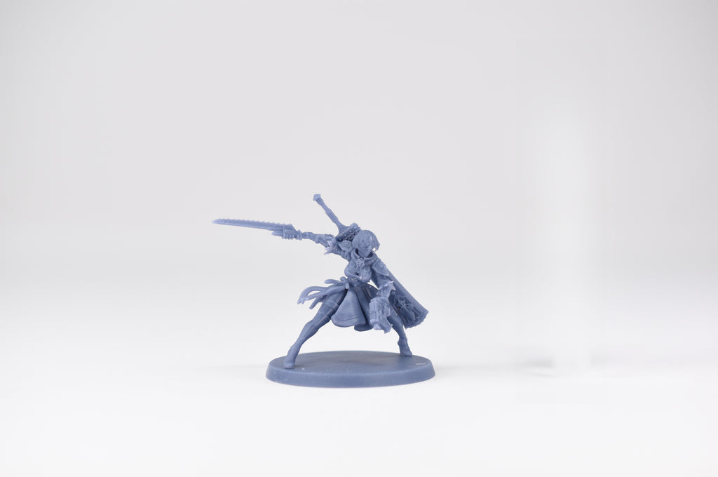 Space Nuns Sister Nier 3. 3D printed mini.
