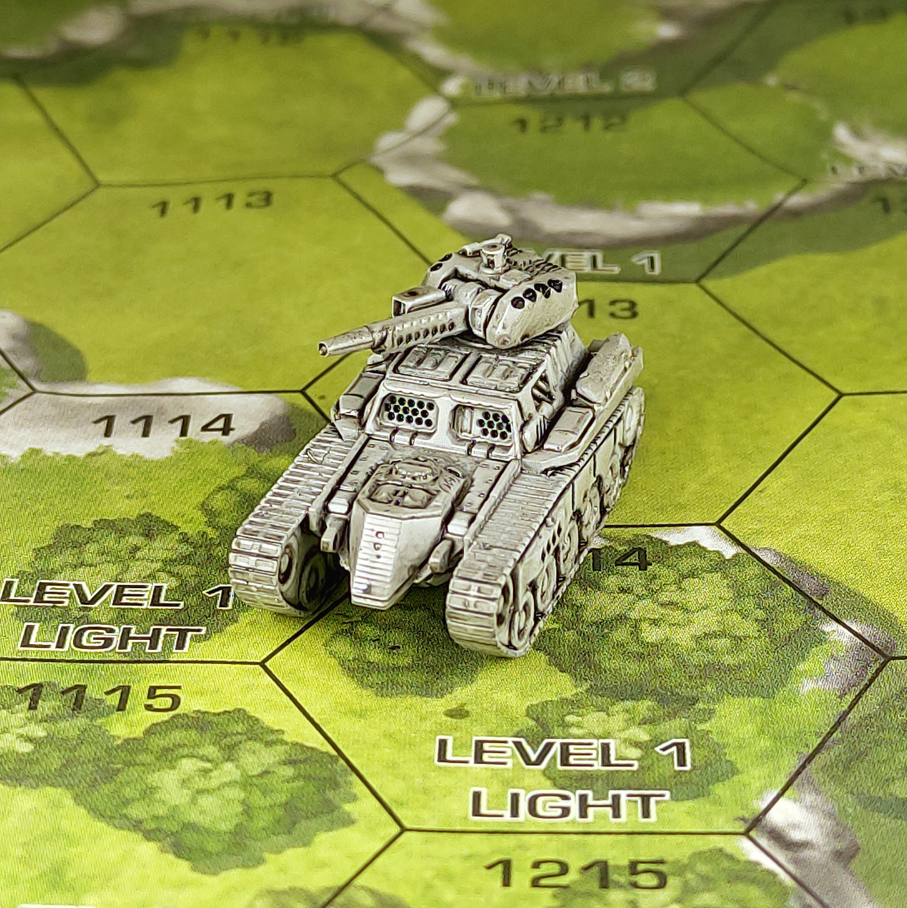 Areso Tank. 3D printed mini.