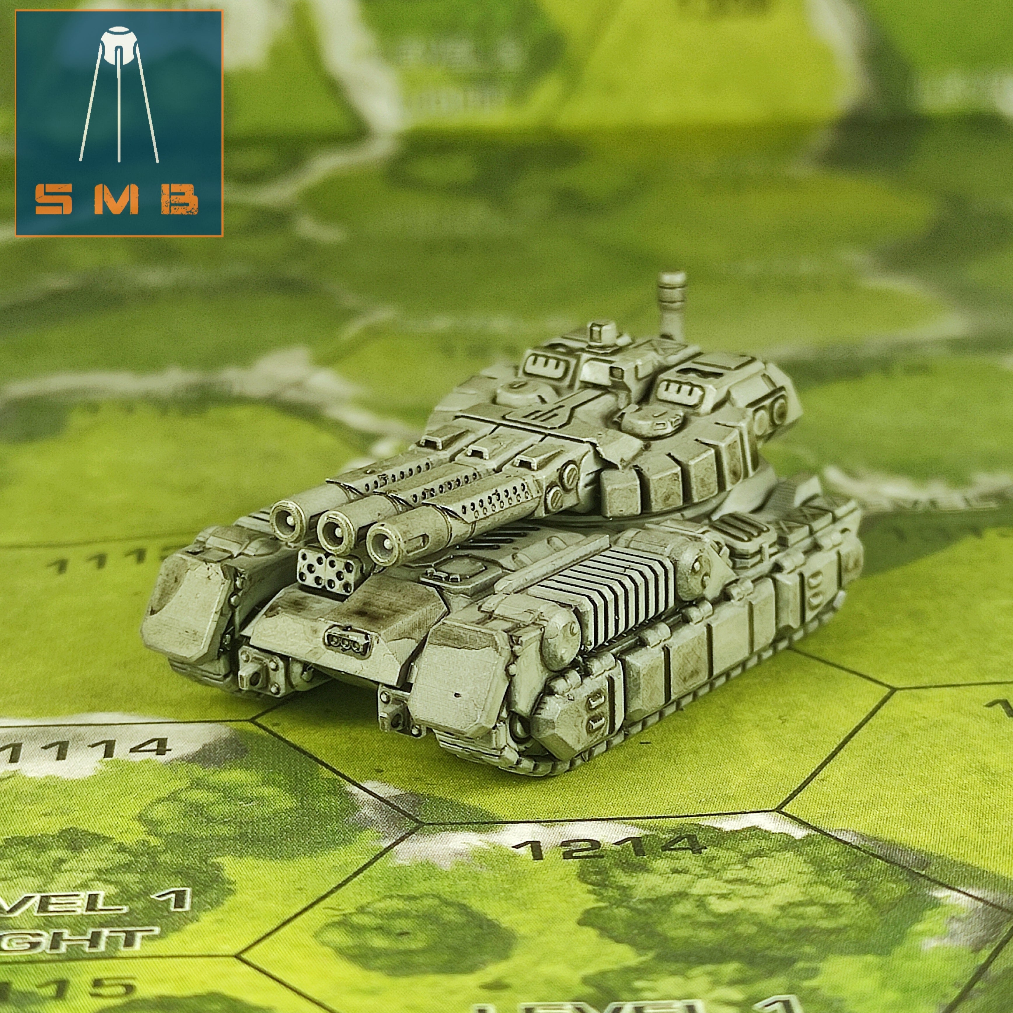 Burk Eins Tank. 3D printed mini.