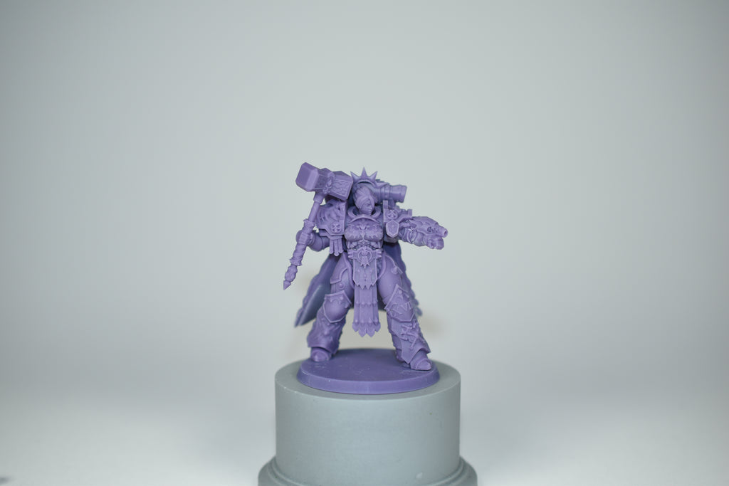 Matriarch Lady Vulkania. 3D printed mini.