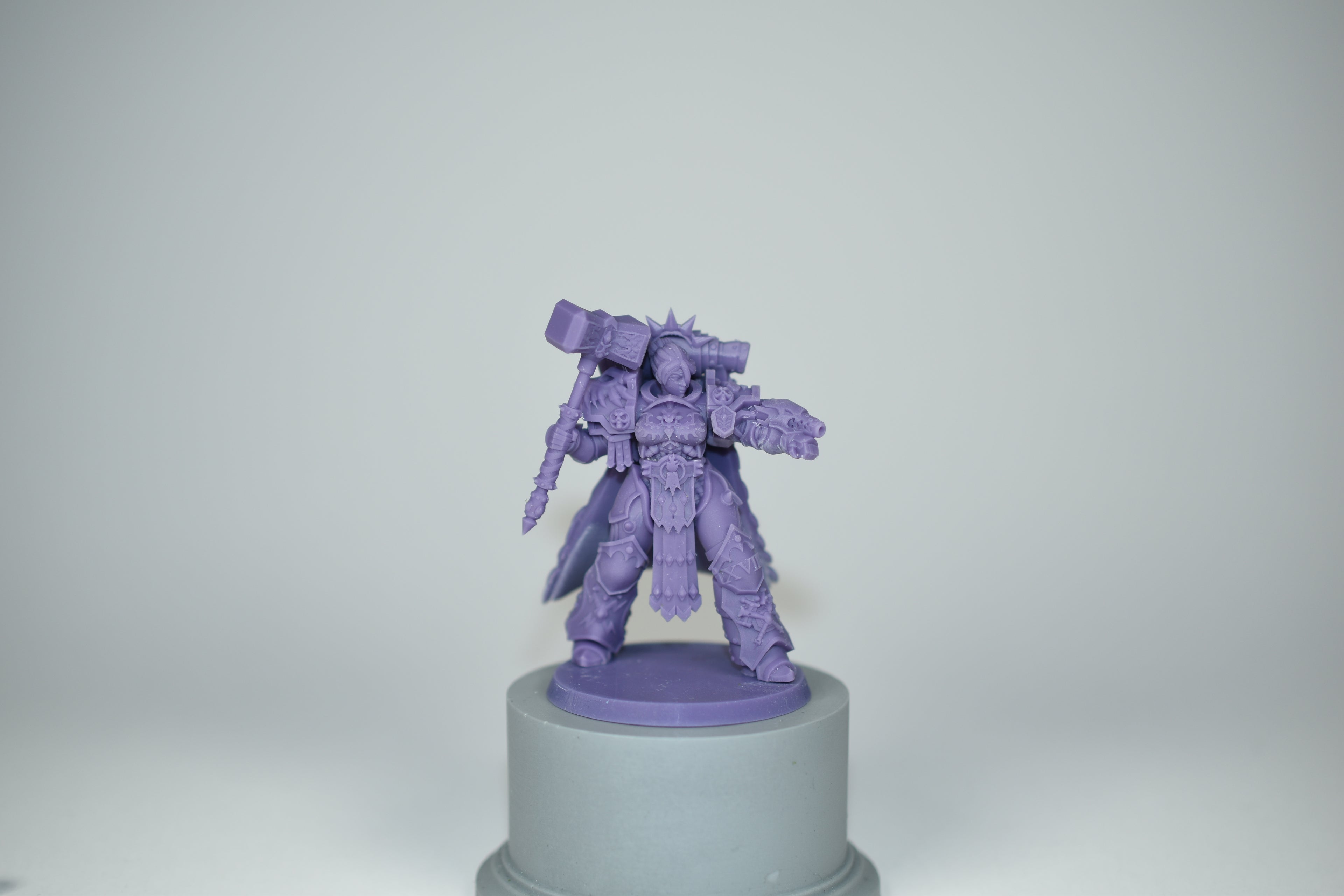 Matriarch Lady Vulkania. 3D printed mini.