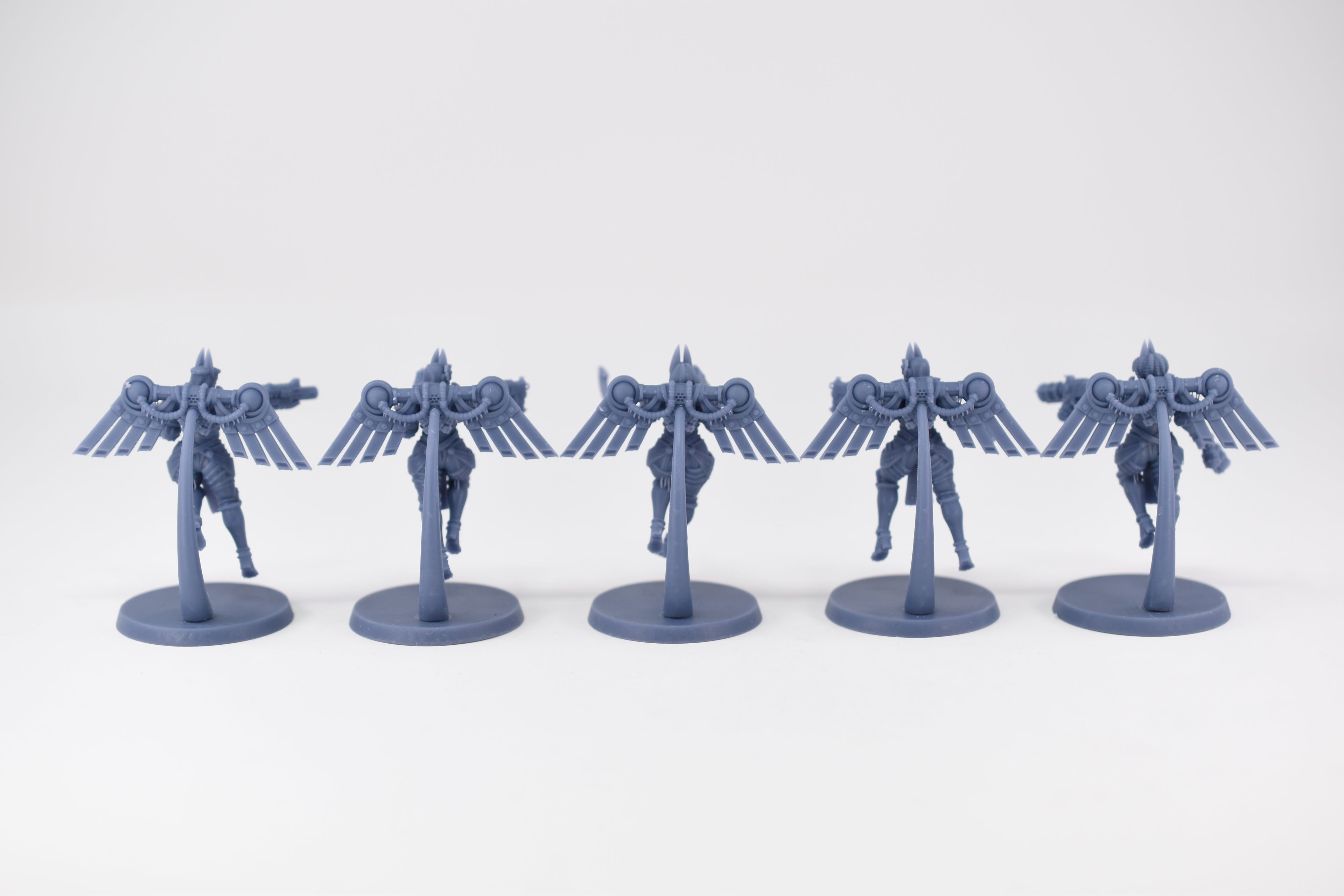 Space Nuns Bastet Seraphim squad (10 models). 3D printed minis.
