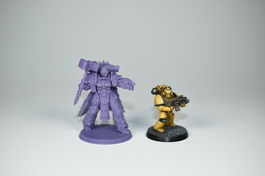 Matriarch Lady Vulkania. 3D printed mini.