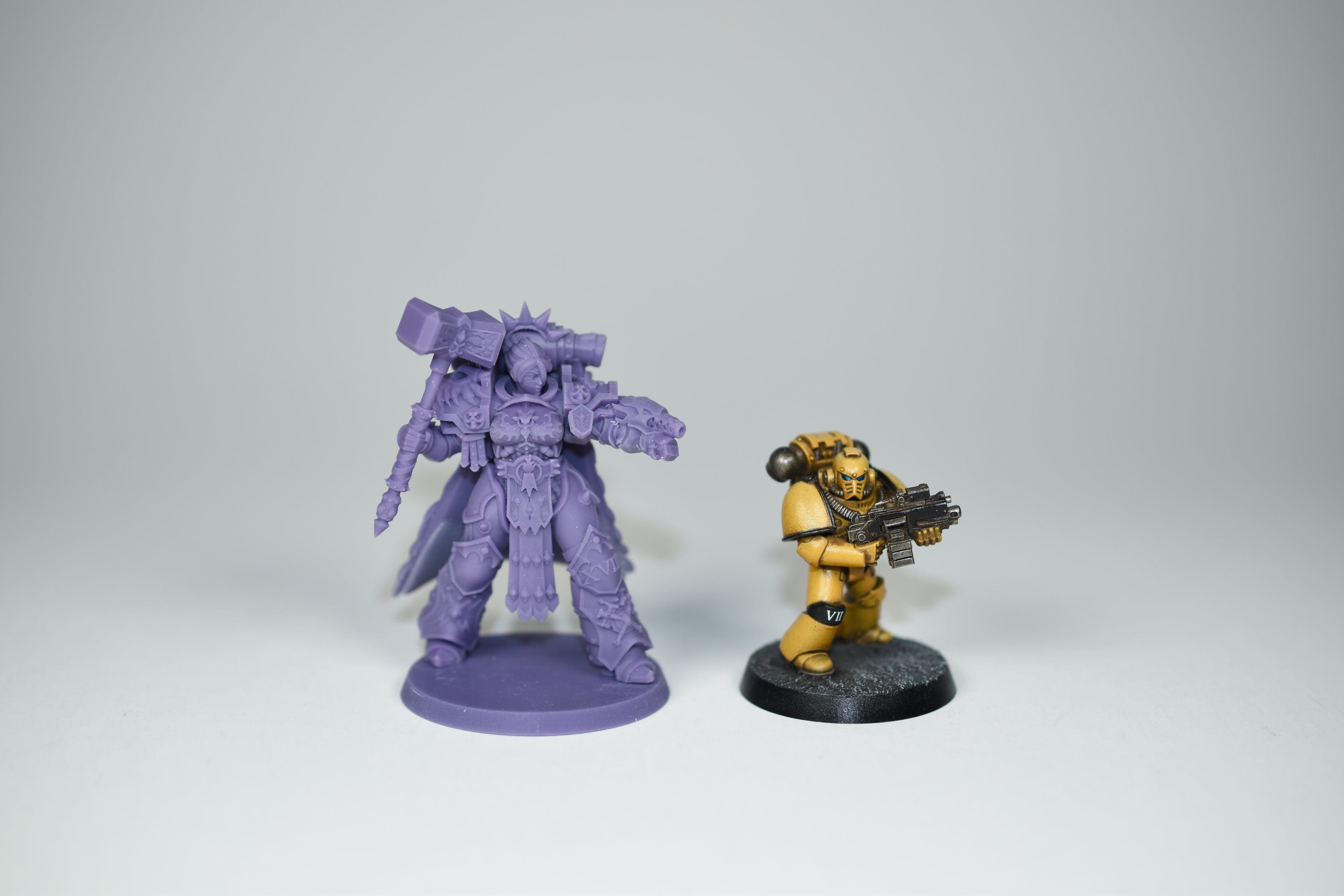 Matriarch Lady Vulkania. 3D printed mini.