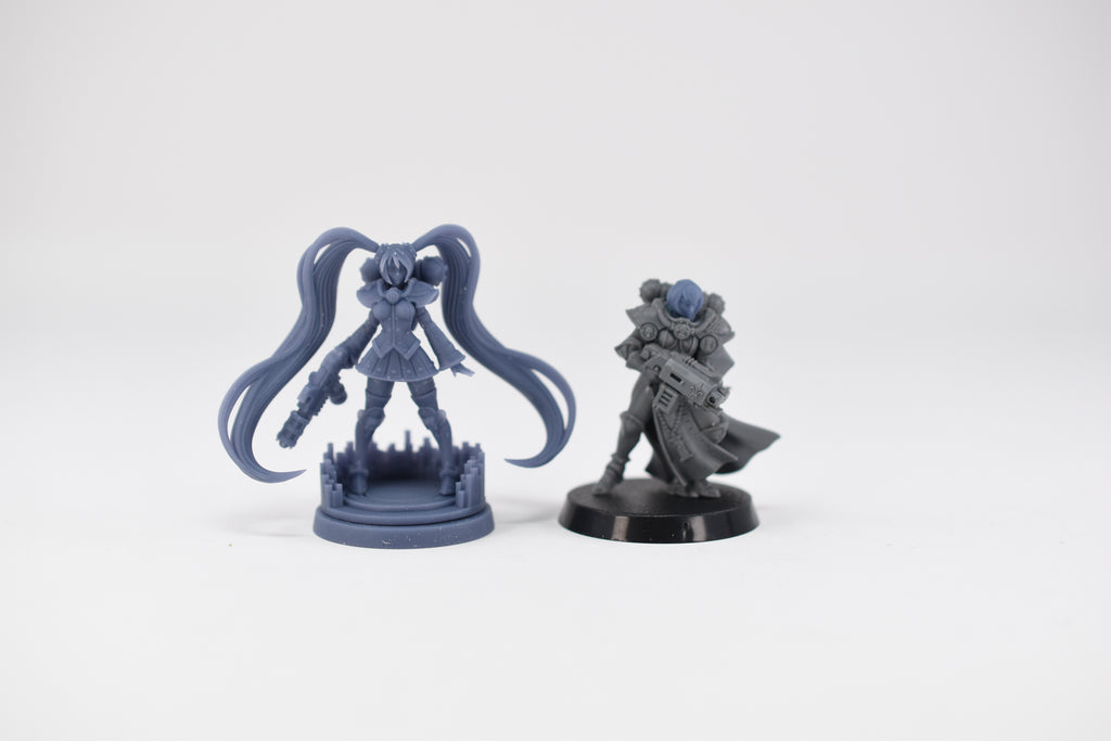 Space Nuns sister Miku. 3D printed mini.