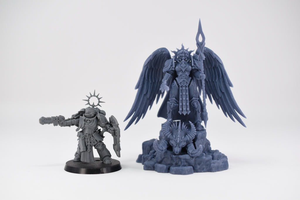 Matriarch Lady Sanguinia. 3D printed mini.