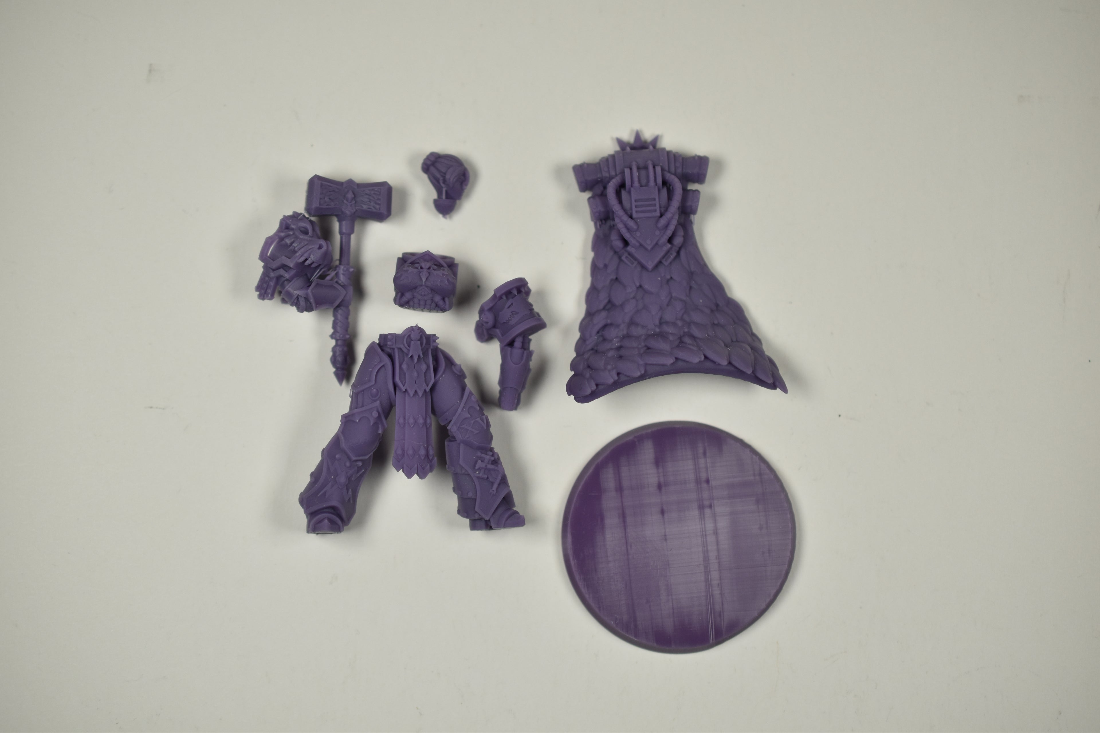 Matriarch Lady Vulkania. 3D printed mini.