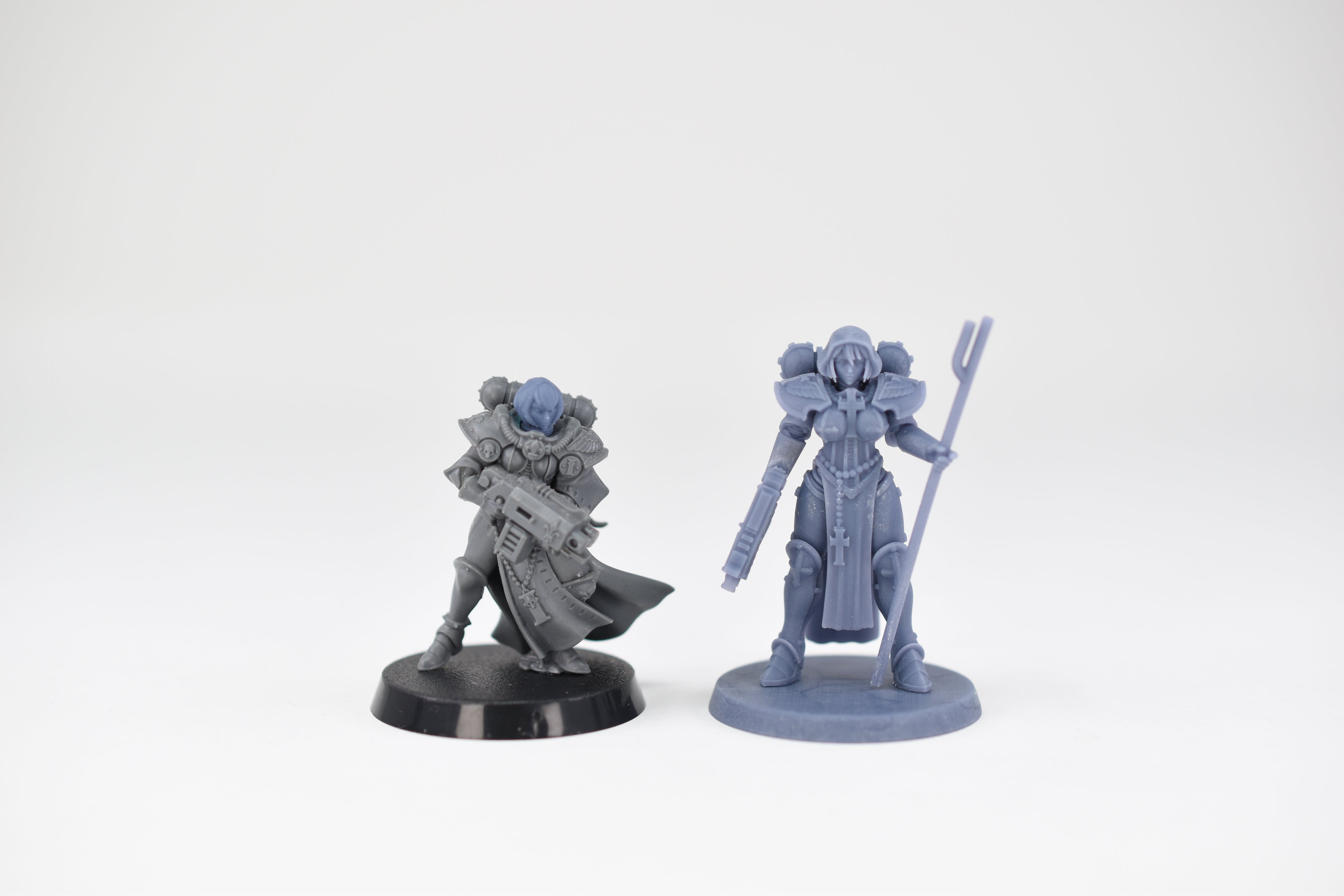 Space Nuns Sister Luce. 3D printed mini.