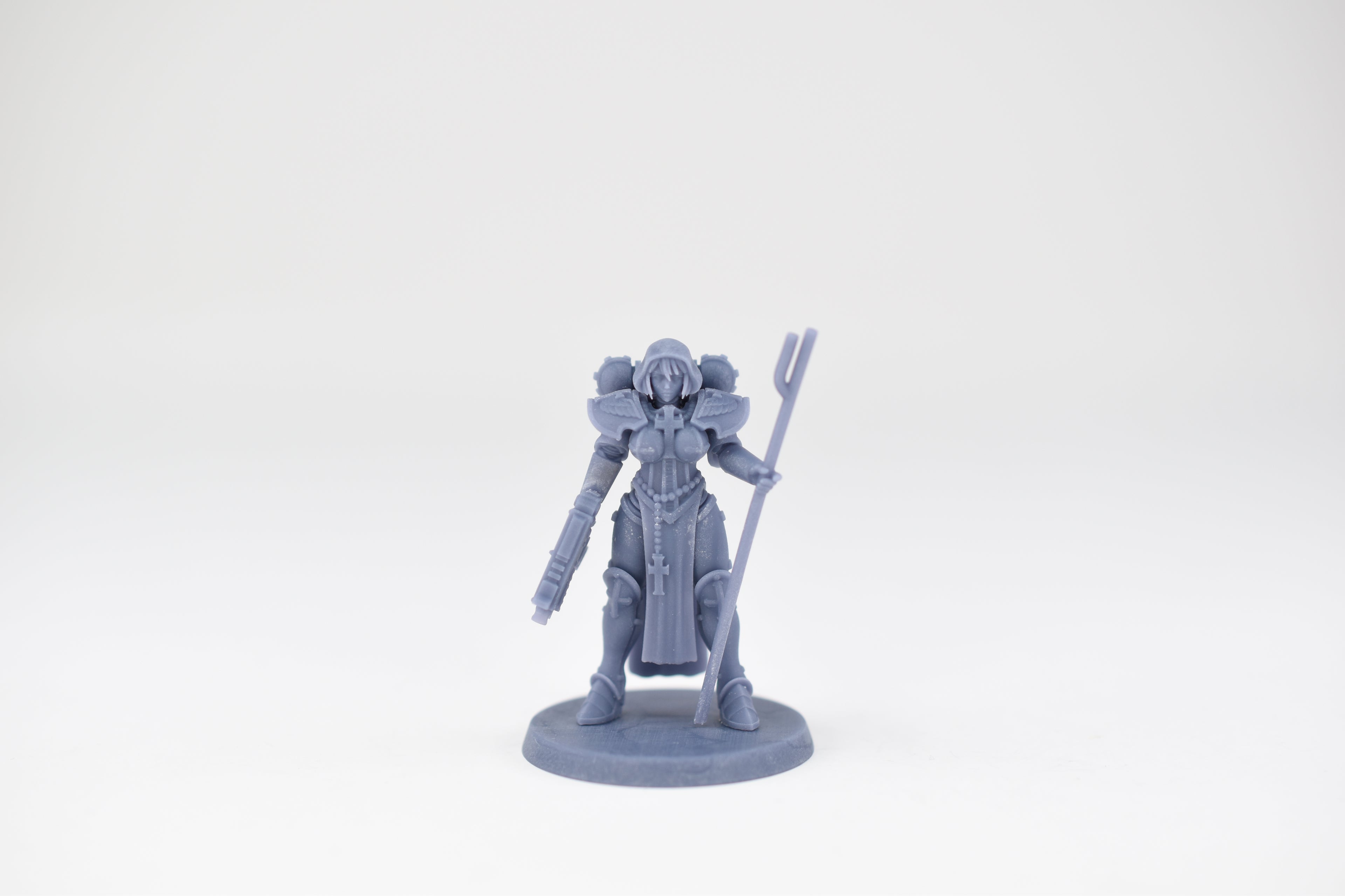 Space Nuns Sister Luce. 3D printed mini.