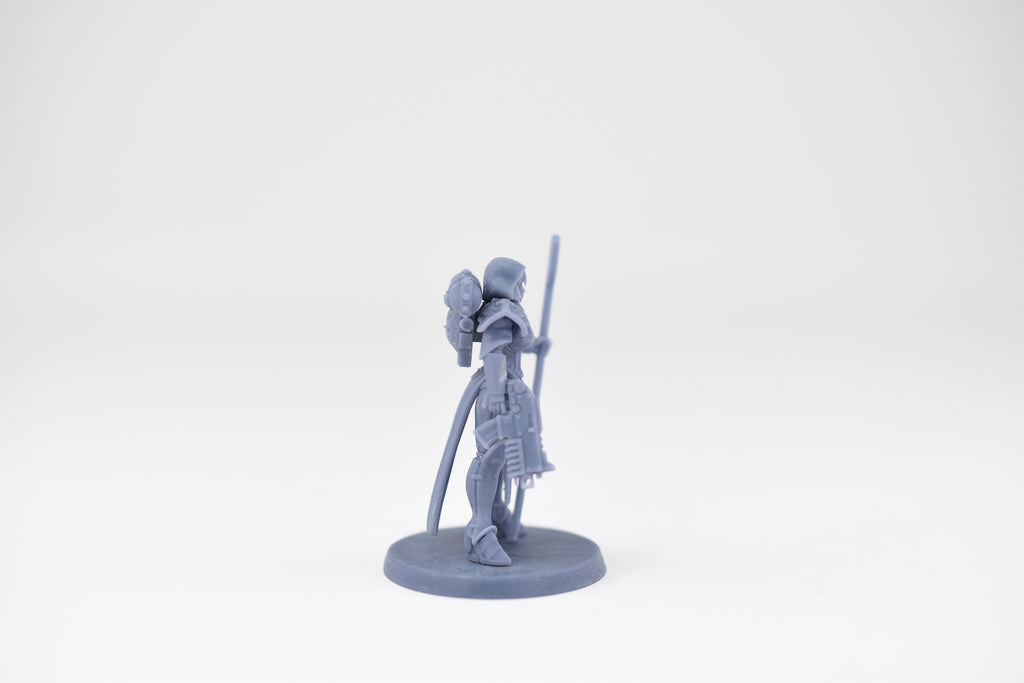 Space Nuns Sister Luce. 3D printed mini.