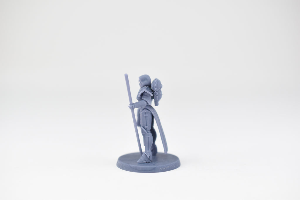 Space Nuns Sister Luce. 3D printed mini.