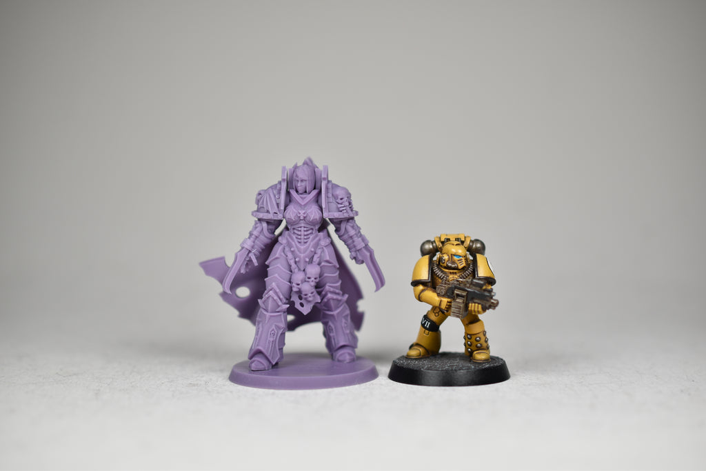 Matriarch Lady Kurze. 3D printed mini.