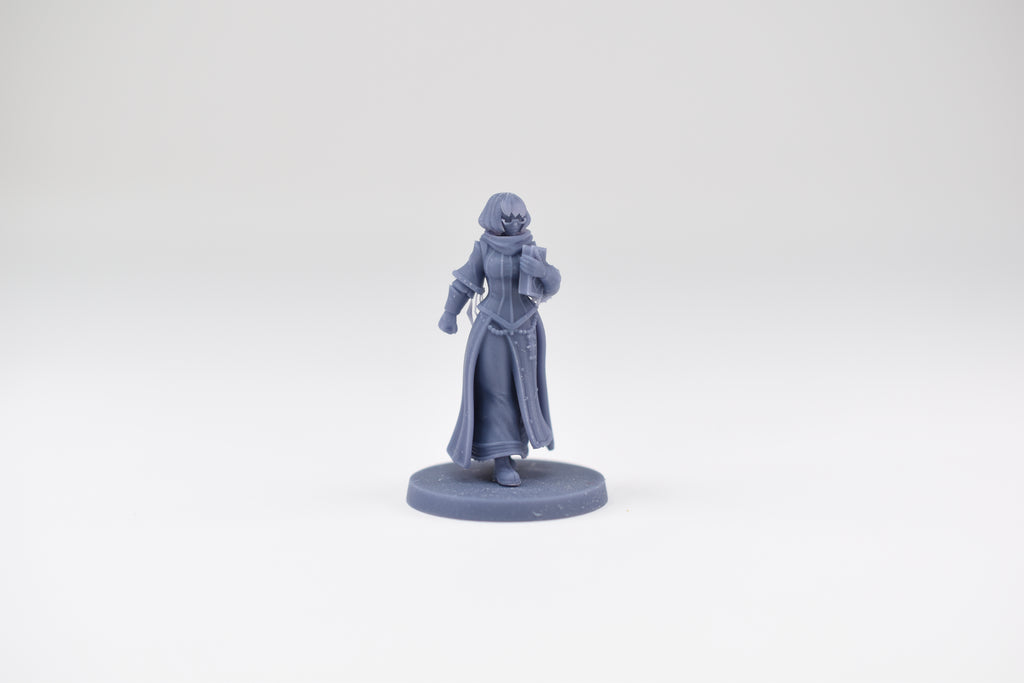 Space Nuns Librarian 2. 3D printed mini.