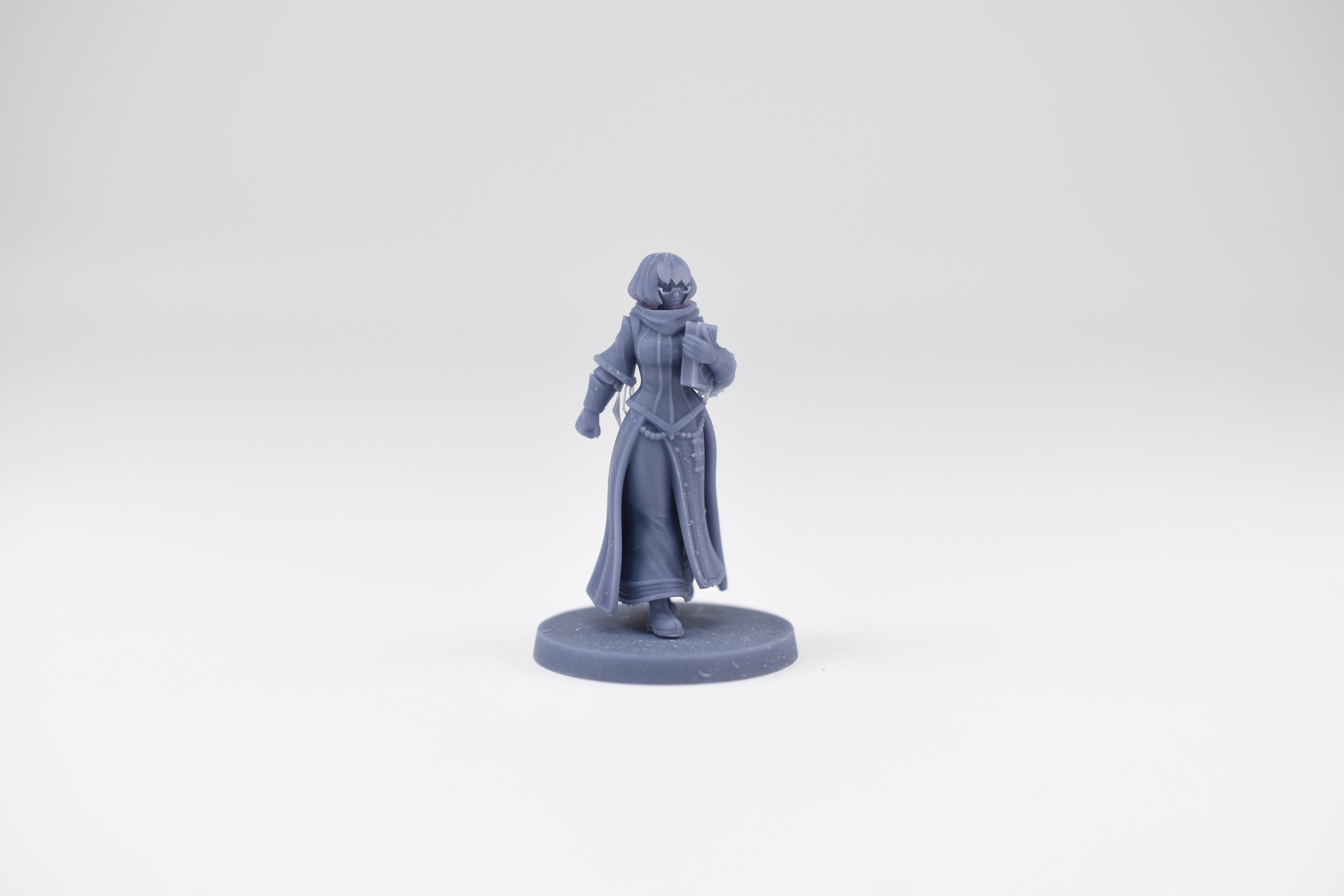 Space Nuns Librarian 2. 3D printed mini.
