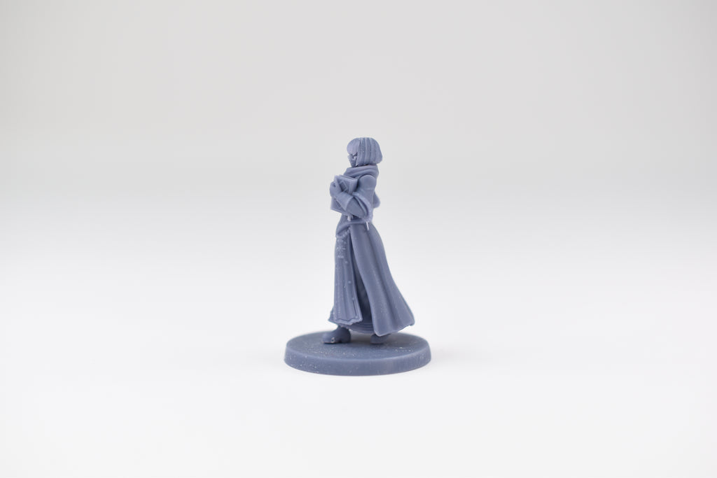 Space Nuns Librarian 2. 3D printed mini.