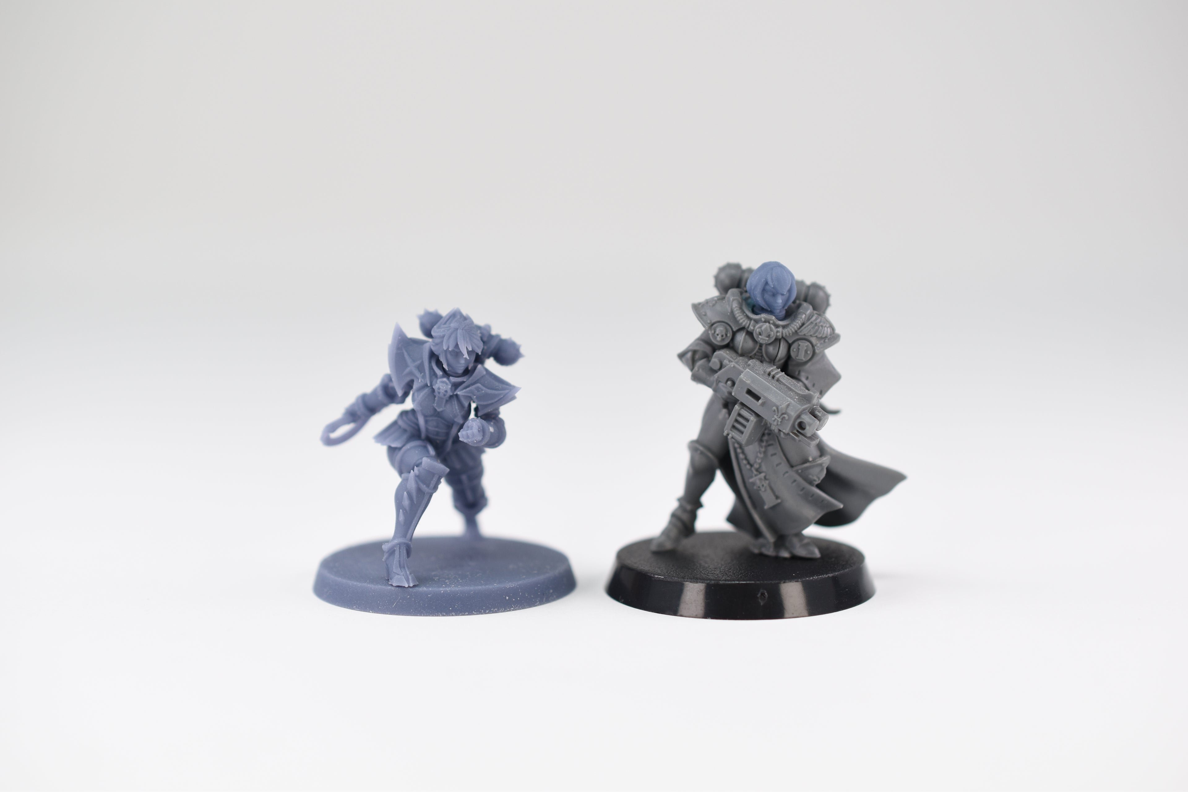 Space Nuns Sister Ryuko 2. 3D printed mini.