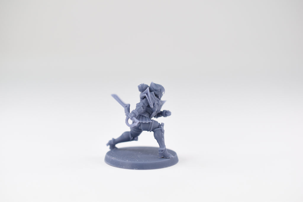 Space Nuns Sister Ryuko 2. 3D printed mini.