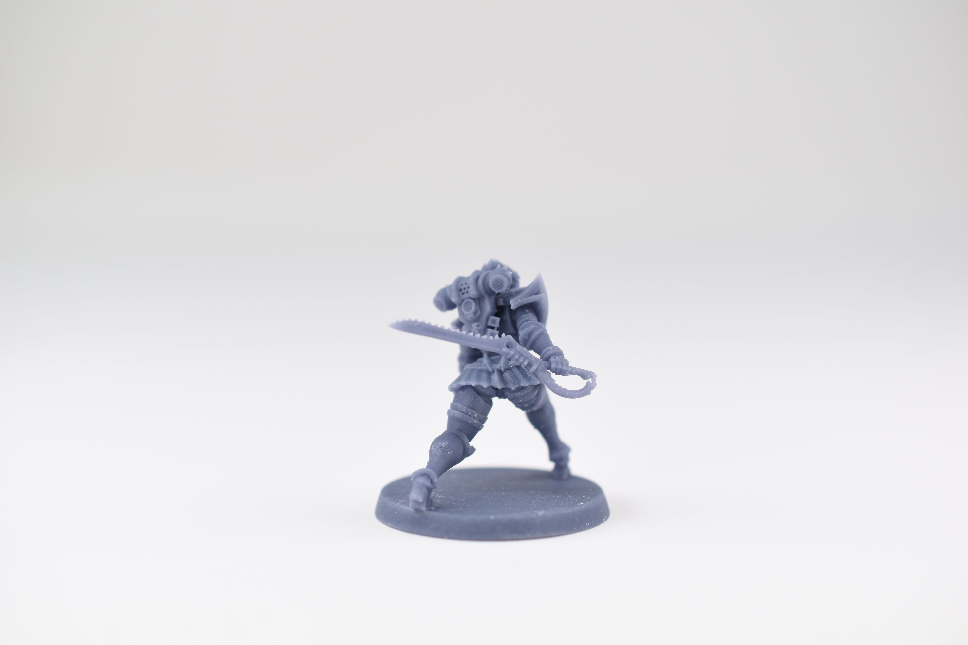 Space Nuns Sister Ryuko 2. 3D printed mini.