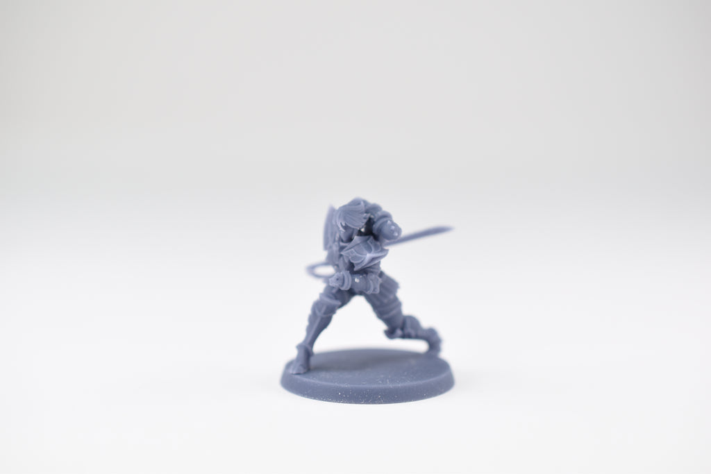 Space Nuns Sister Ryuko 2. 3D printed mini.