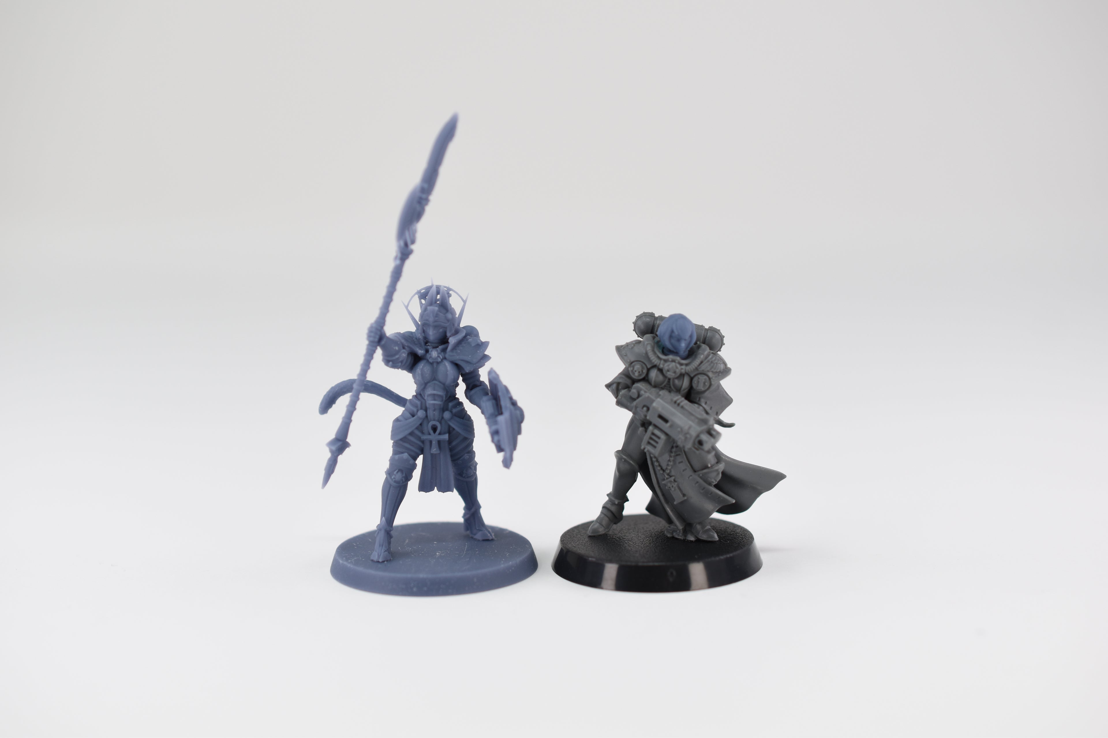 Space Nuns Bastet Sacresants squad (10 models). 3D printed minis.