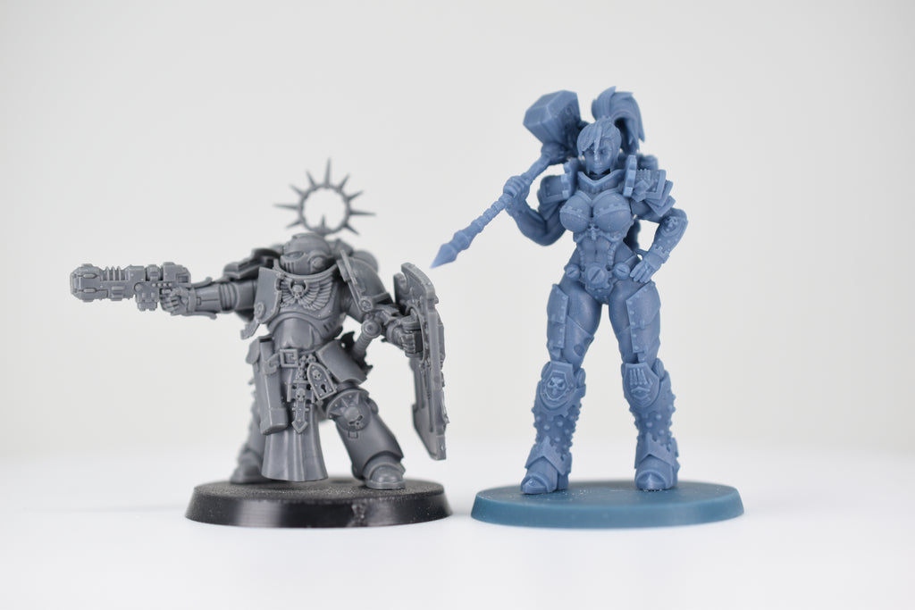 Matriarch Lady Ferra. 3D printed mini.