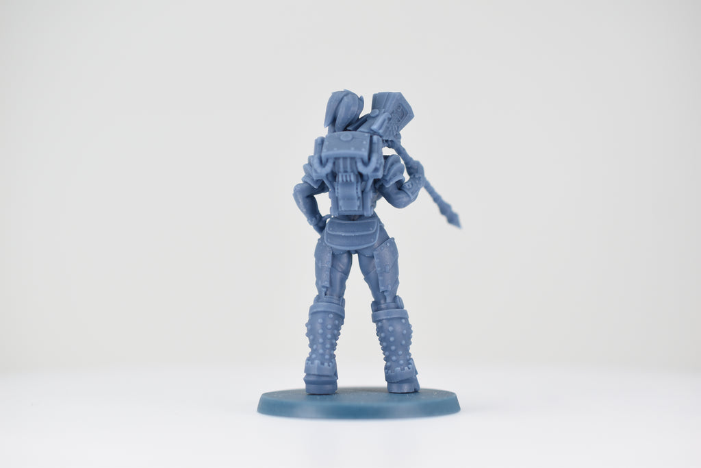 Matriarch Lady Ferra. 3D printed mini.