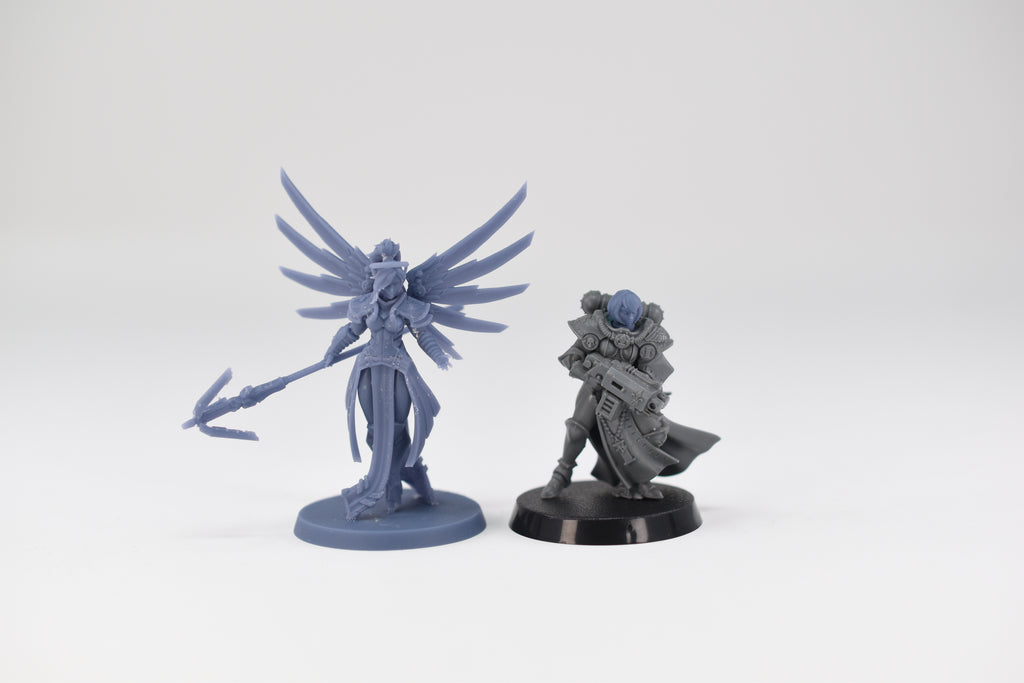 Space Nuns Sister Mercy. 3D printed mini.