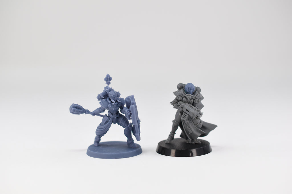 Space Nuns Sister Brigitte. 3D printed mini.