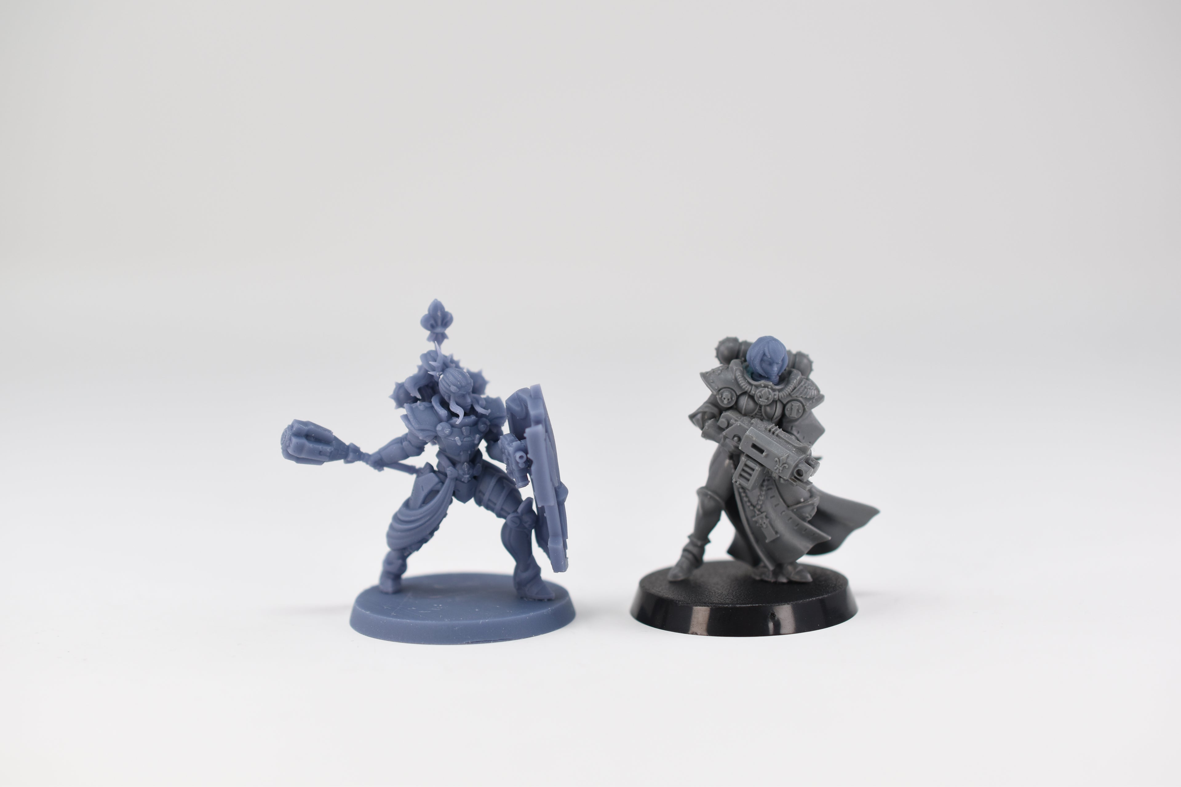 Space Nuns Sister Brigitte. 3D printed mini.