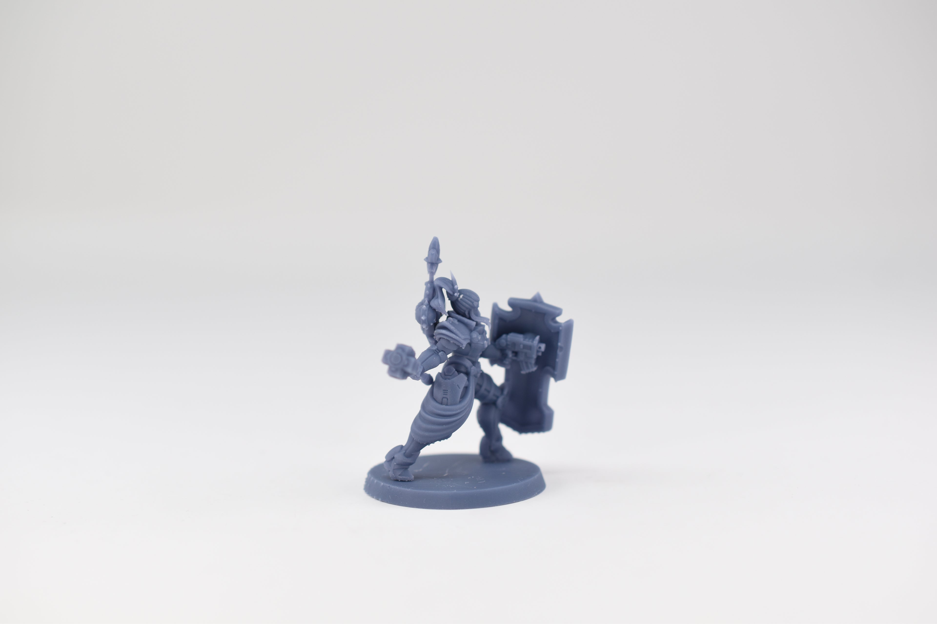 Space Nuns Sister Brigitte. 3D printed mini.