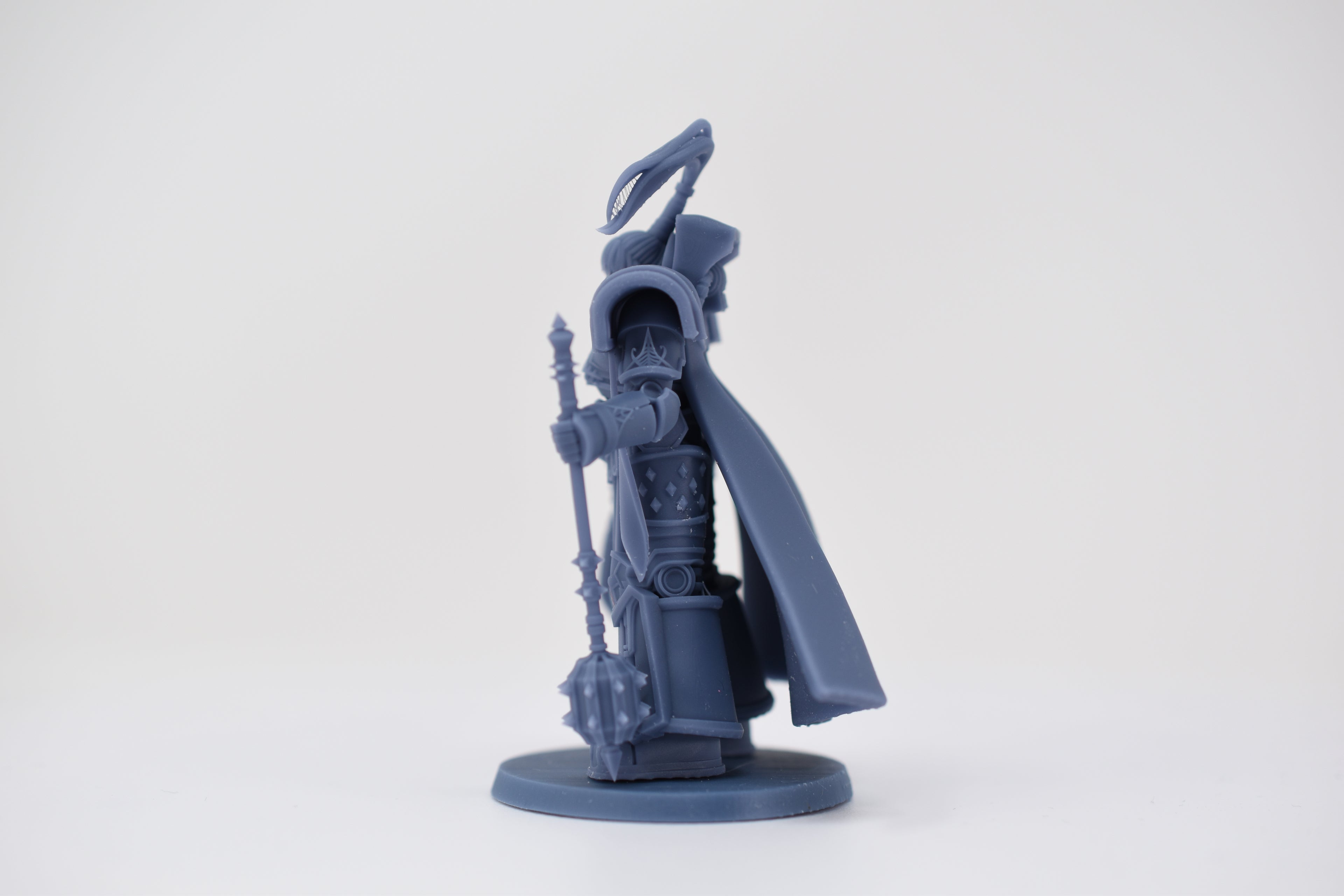 Matriarch Lady Horus v1 (no wolf). 3D printed mini.