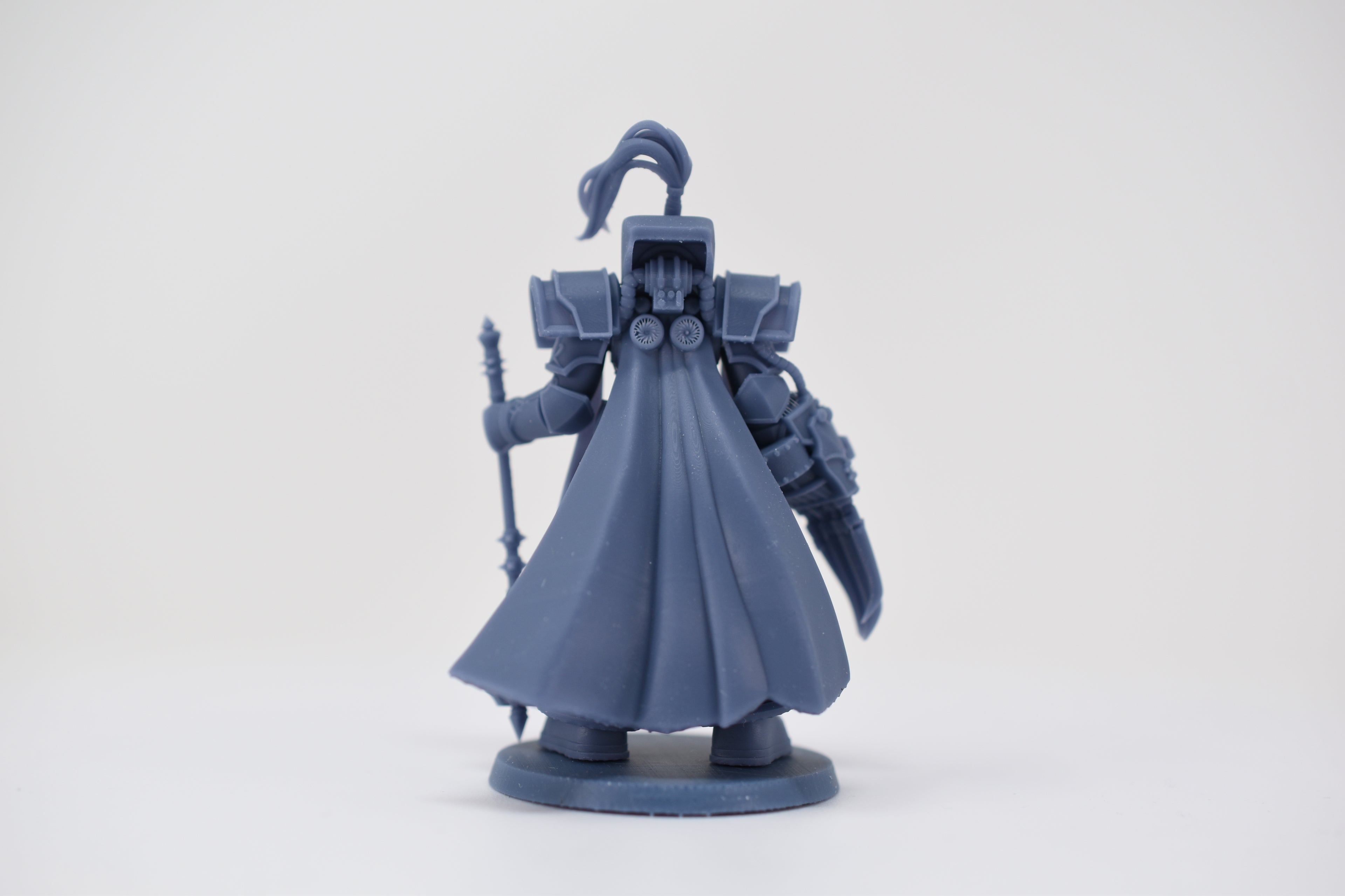 Matriarch Lady Horus v1 (no wolf). 3D printed mini.