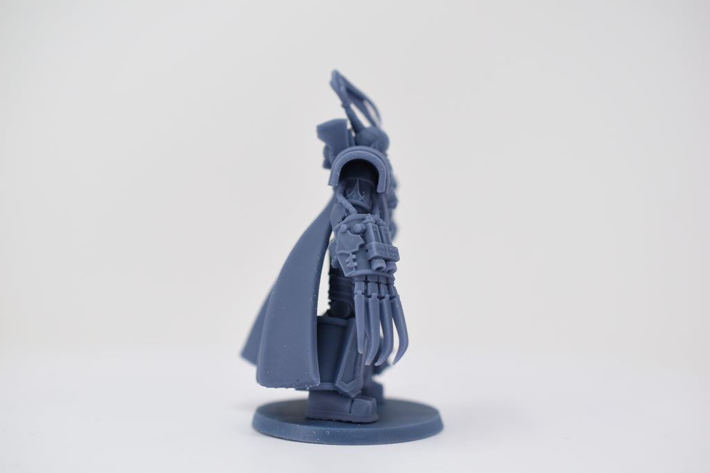 Matriarch Lady Horus v1 (no wolf). 3D printed mini.
