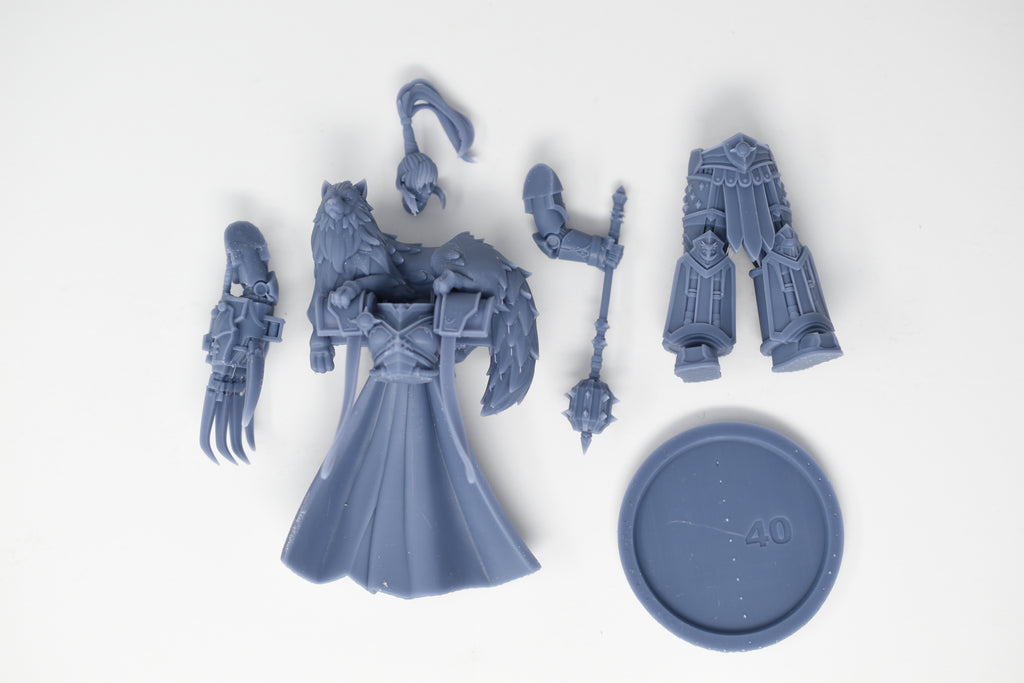 Matriarch Lady Horus v2. 3D printed mini.