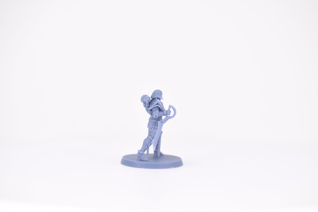 Space Nuns Sister Ryuko 1. 3D printed mini.