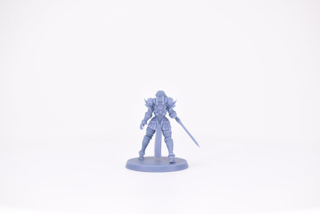 Space Nuns Sister Ryuko 1. 3D printed mini.