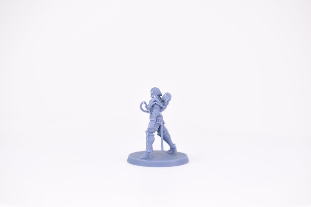 Space Nuns Sister Ryuko 1. 3D printed mini.