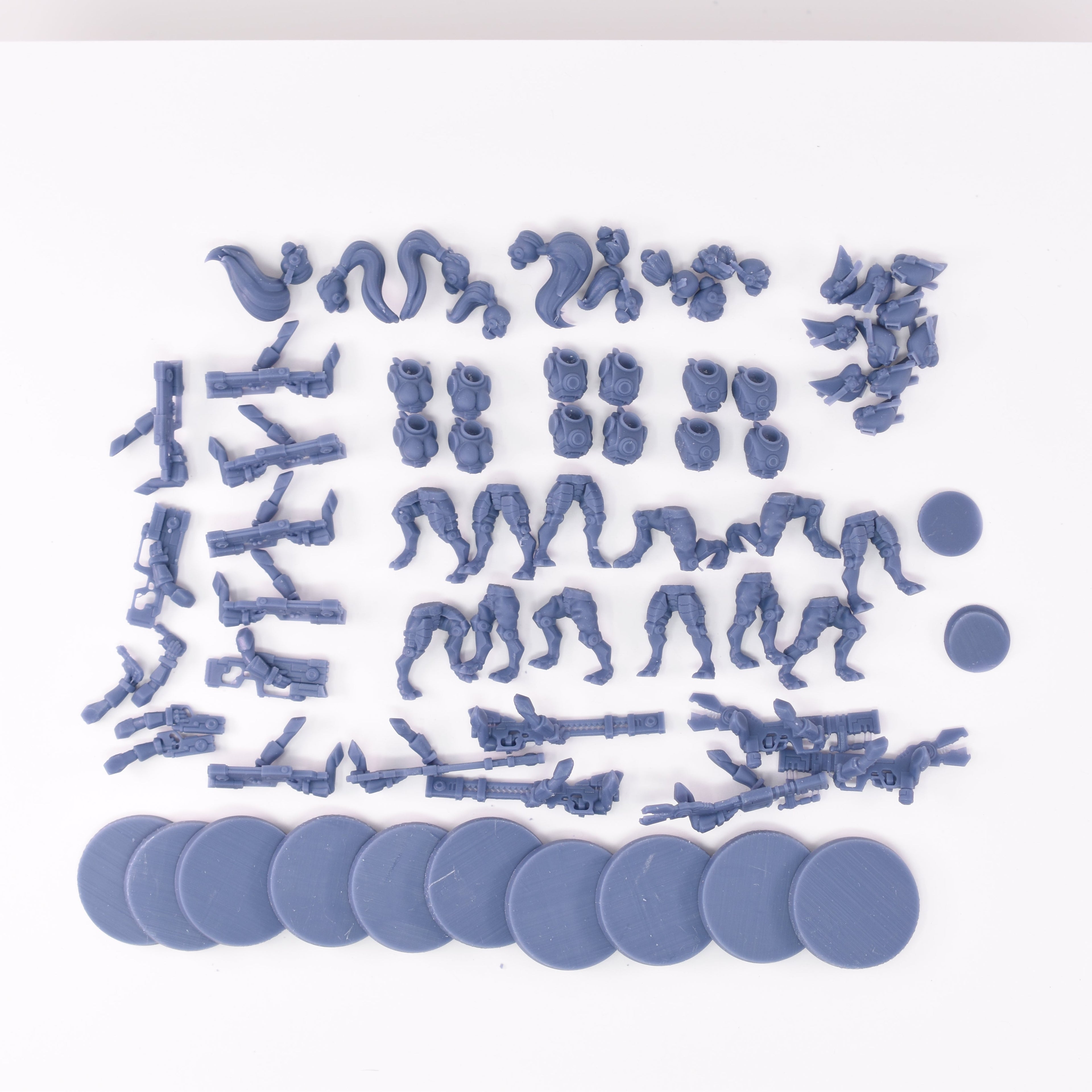 Greater Good Pathfinders Short. 3D printed minis.