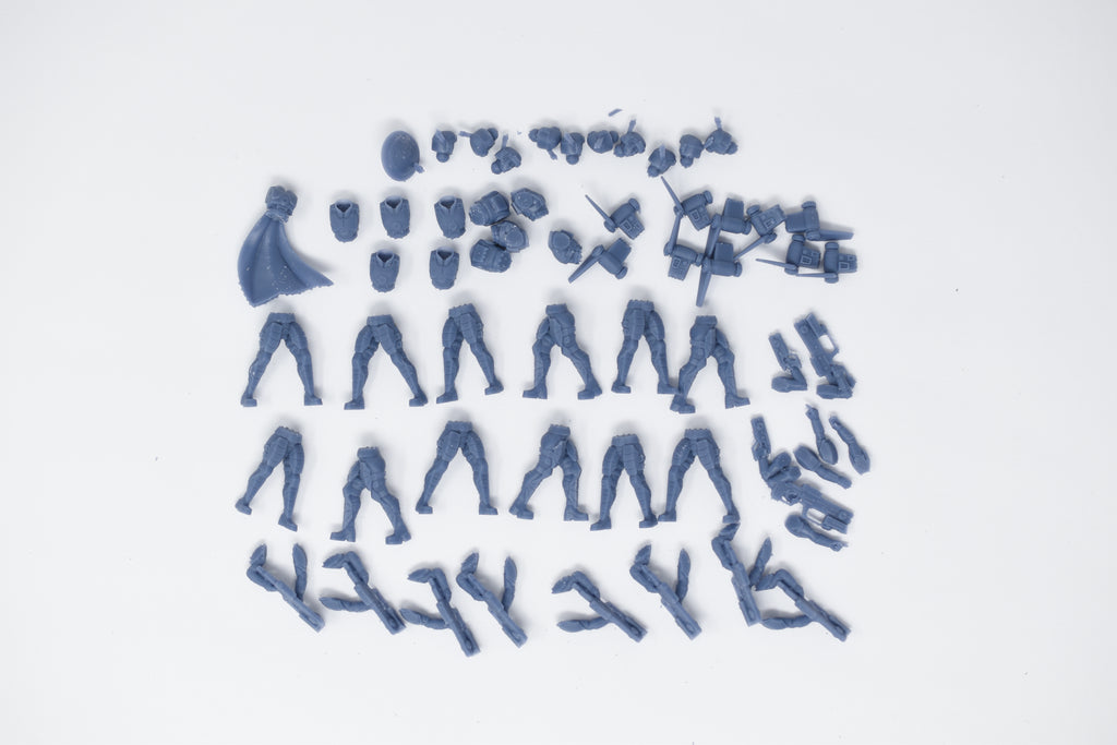Greater Good Human Auxiliaries 2. 3D printed mini.